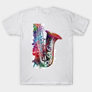 Saxophone #saxophone #music T-Shirt